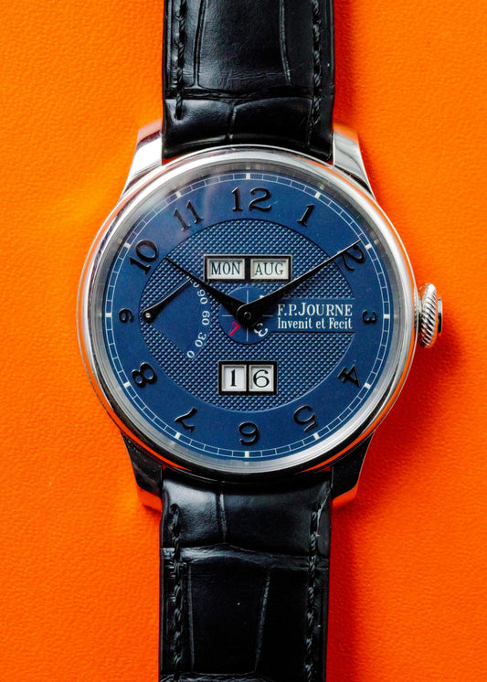 F.P. Journe Quantieme Perpetuel Boutique Edition Blue Dial Platinum 40mm