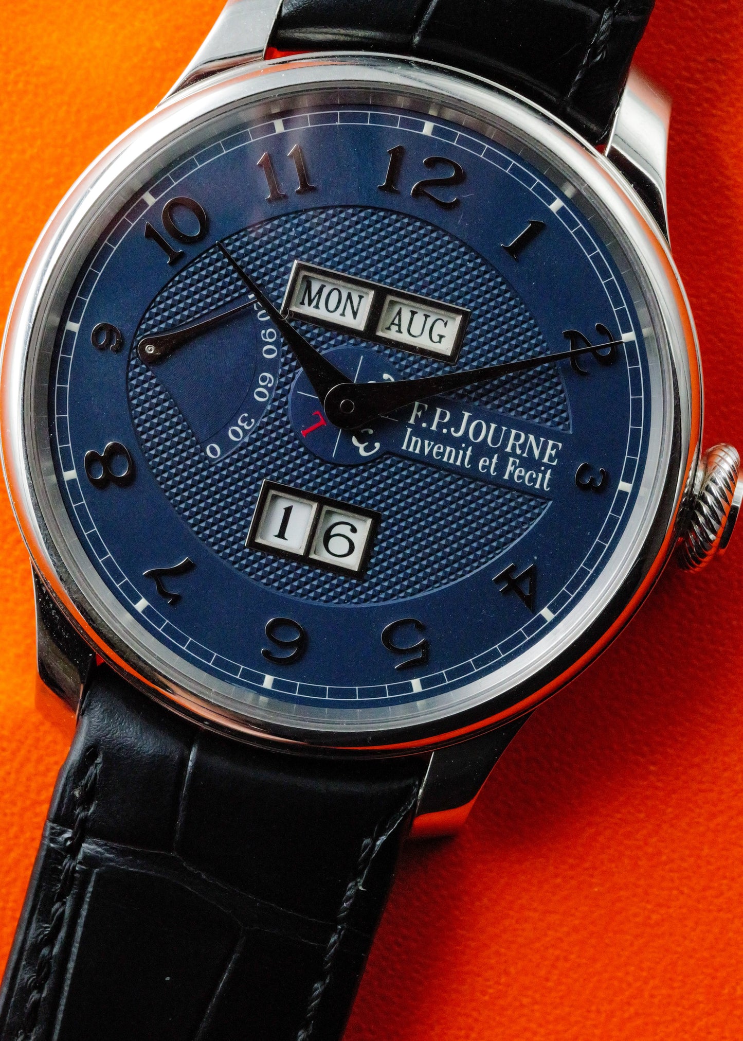F.P. Journe Quantieme Perpetuel Boutique Edition Blue Dial Platinum 40mm