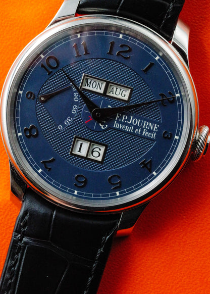 F.P. Journe Quantieme Perpetuel Boutique Edition Blue Dial Platinum 40mm