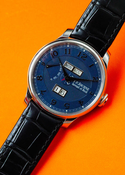 F.P. Journe Quantieme Perpetuel Boutique Edition Blue Dial Platinum 40mm