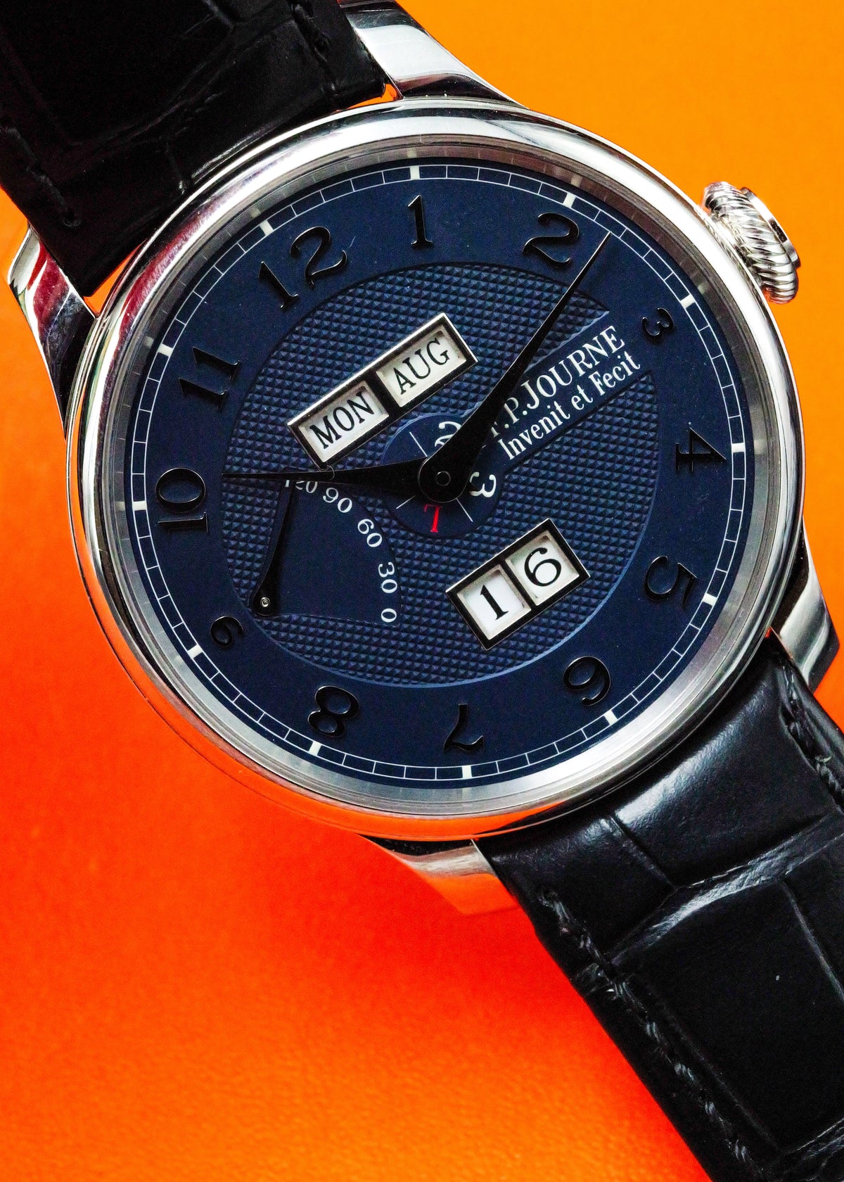 F.P. Journe Quantieme Perpetuel Boutique Edition Blue Dial Platinum 40mm