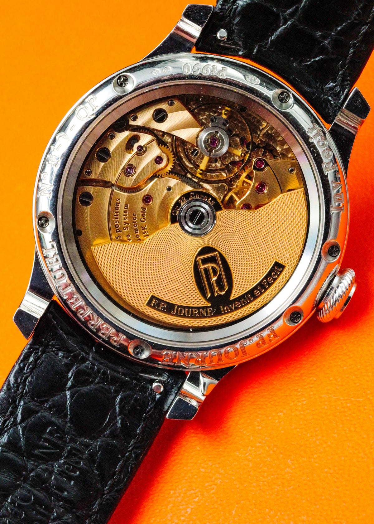 F.P. Journe Quantieme Perpetuel Boutique Edition Blue Dial Platinum 40mm