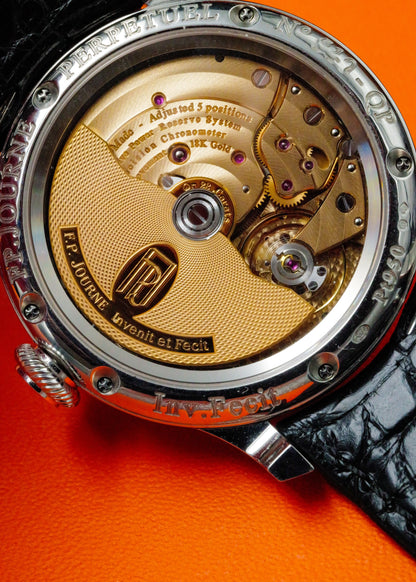 F.P. Journe Quantieme Perpetuel Boutique Edition Blue Dial Platinum 40mm