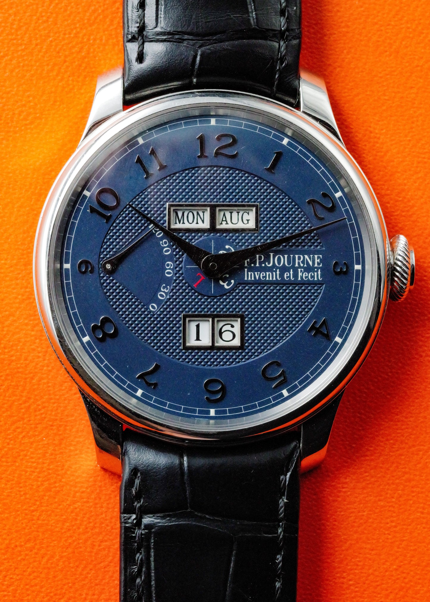 F.P. Journe Quantieme Perpetuel Boutique Edition Blue Dial Platinum 40mm