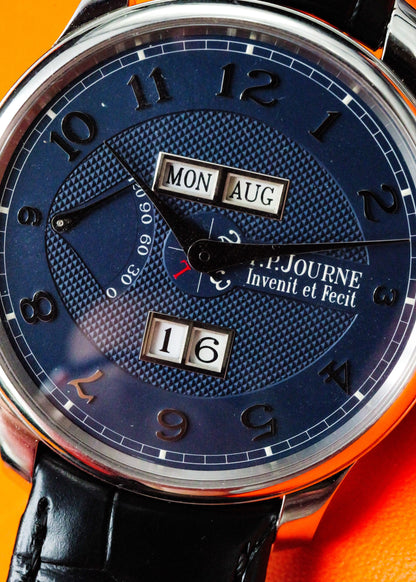 F.P. Journe Quantieme Perpetuel Boutique Edition Blue Dial Platinum 40mm