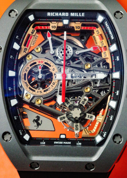 Richard Mille RM43-01 Manual Winding Tourbillon Split-Seconds Chronograph Ferrari