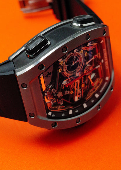 Richard Mille RM43-01 Manual Winding Tourbillon Split-Seconds Chronograph Ferrari